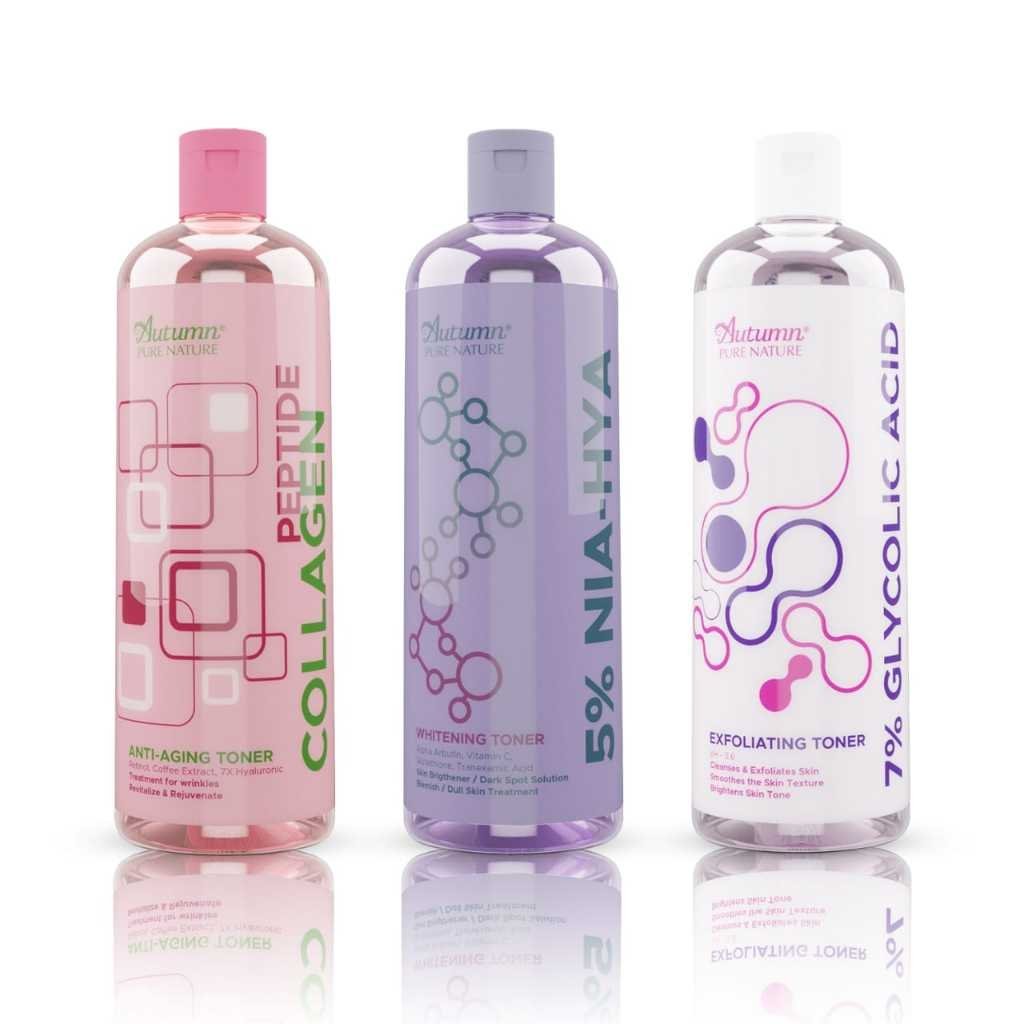 autumn 5% niacinamide hya whitening toner 500ml/toner wajah autumn 5% niacinamide hya whitening toner 500ml/toner wajah