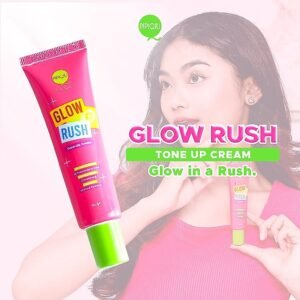 pipiqiu glow rush tone up cream with 5% niacinamide 30g/pelembab wajah