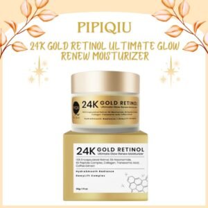pipiqiu 24k gold retinol ultimate glow renew moisturizer 30ml/pelembab wajah