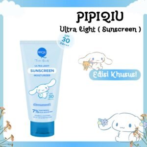 pipiqiu ultra light sunscreen moisturizer calming & soothing spf 30 pa+++ special cinnamoroll