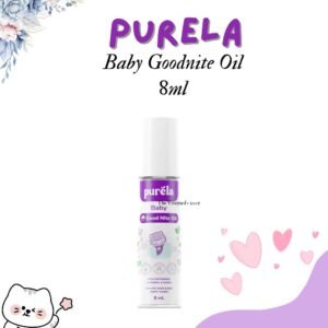 purela baby goodnite oil 8ml/minyak pijat bayi