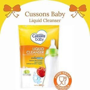 cussons baby liquid cleanser 300ml plus 100ml/pencuci botol susu