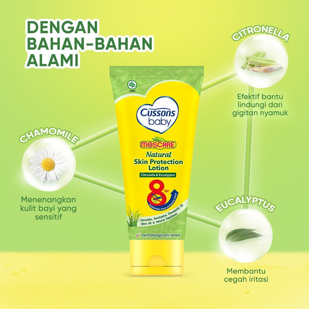 cussons baby moscare skin protection lotion 100g/losion bayi anti nyamuk cussons baby moscare skin protection lotion 100g/losion bayi anti nyamuk