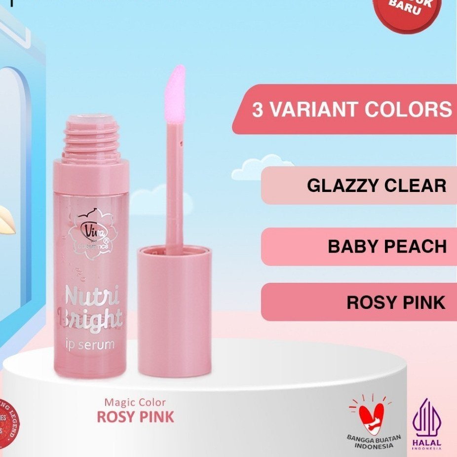 viva nutri bright lip serum 2.5ml/serum bibir viva nutri bright lip serum 2.5ml/serum bibir