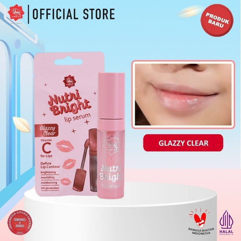 viva nutri bright lip serum 2.5ml/serum bibir viva nutri bright lip serum 2.5ml/serum bibir