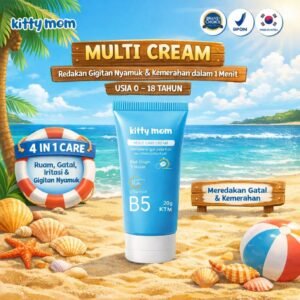 kitty mom baby multi cream 20g/ krim bayi and anak