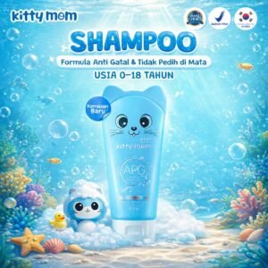 kitty mom shampoo anak non sls 180ml