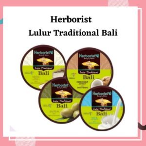 herborist lulur tradisional bali 100g & 200g | milk | strawberry | zaitun | bengkoang