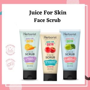 herborist juice for skin face scrub 60ml