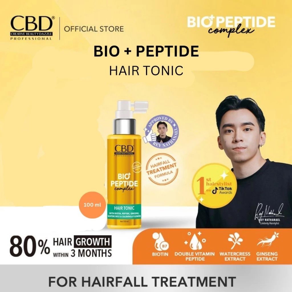 cbd bio+peptide complex hair tonic 100ml/vitamin rambut cbd bio+peptide complex hair tonic 100ml/vitamin rambut