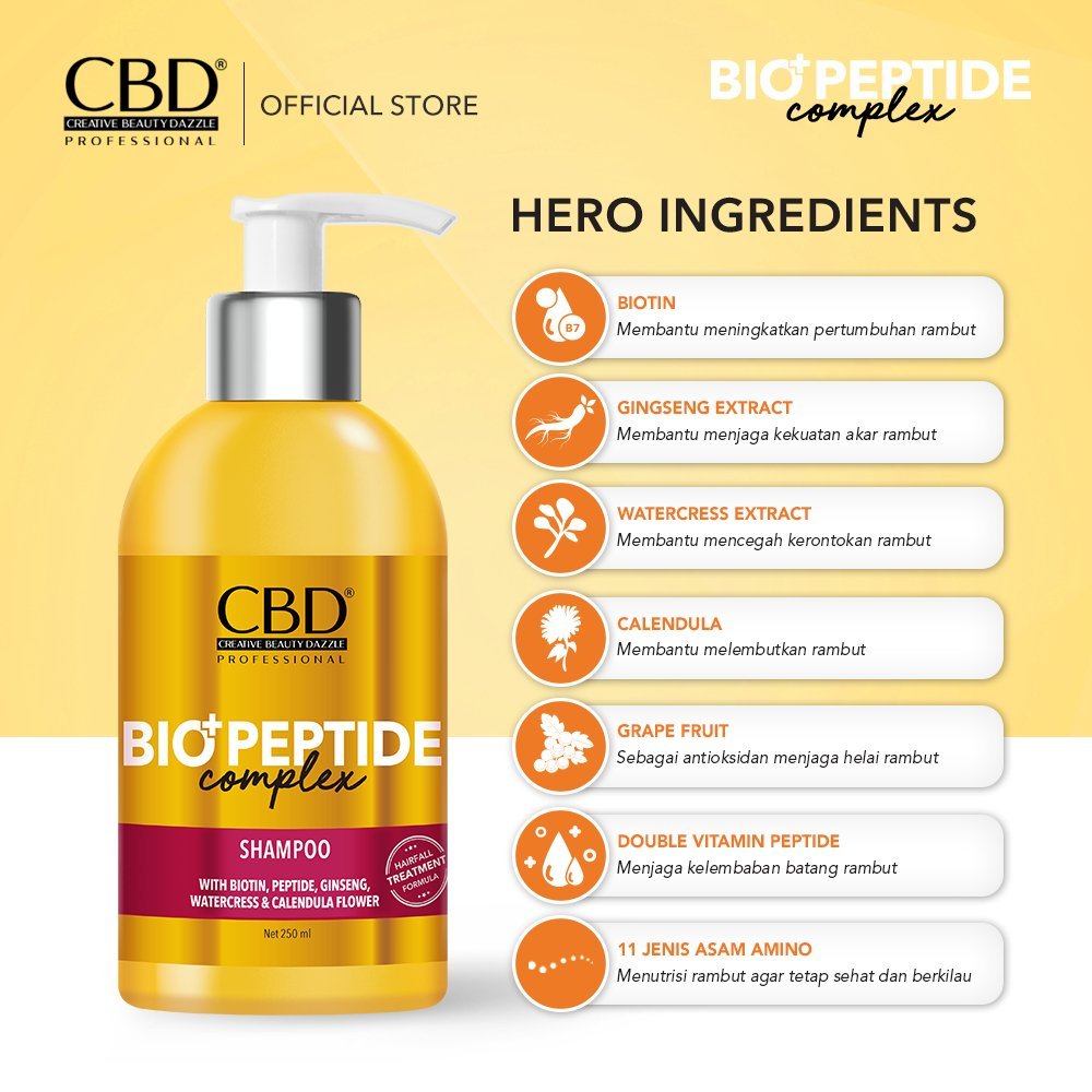 cbd bio+peptide complex shampoo 250ml cbd bio+peptide complex shampoo 250ml
