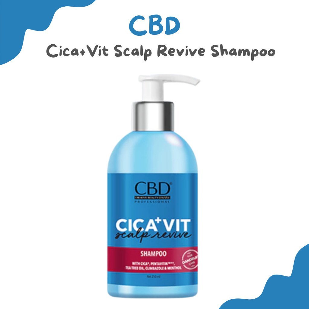 cbd cica vit scalp revive shampoo 250ml/perawatan rambut cbd cica vit scalp revive shampoo 250ml/perawatan rambut