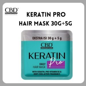 cbd professional keratin pro daily use hair mask 35gr/masker rambut