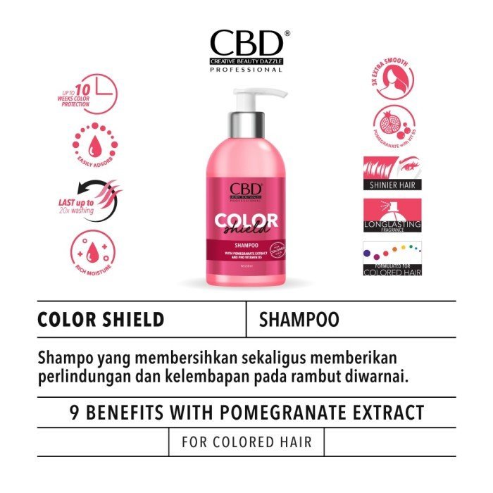 cbd professional color shield shampoo 250ml cbd professional color shield shampoo 250ml