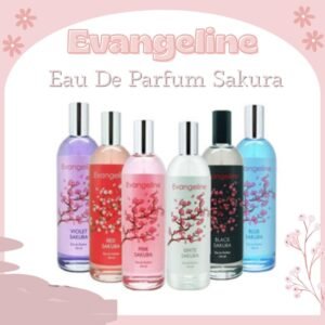 evangeline eau de parfum sakura 100ml/parfum wanita