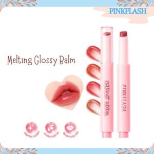 pinkflash melting glossy balm / dewyful glossy