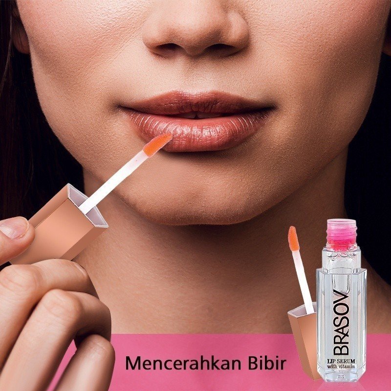 brasov lip serum with vitamin/pelembab bibir brasov lip serum with vitamin/pelembab bibir