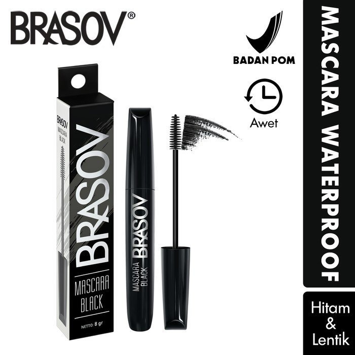 brasov mascara black waterproof brasov mascara black waterproof
