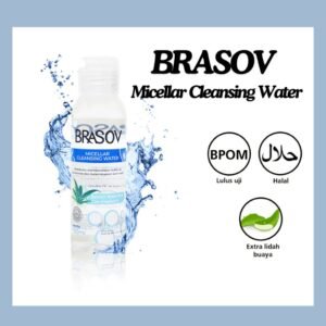 brasov micellar cleansing water 100ml/pembersih make up