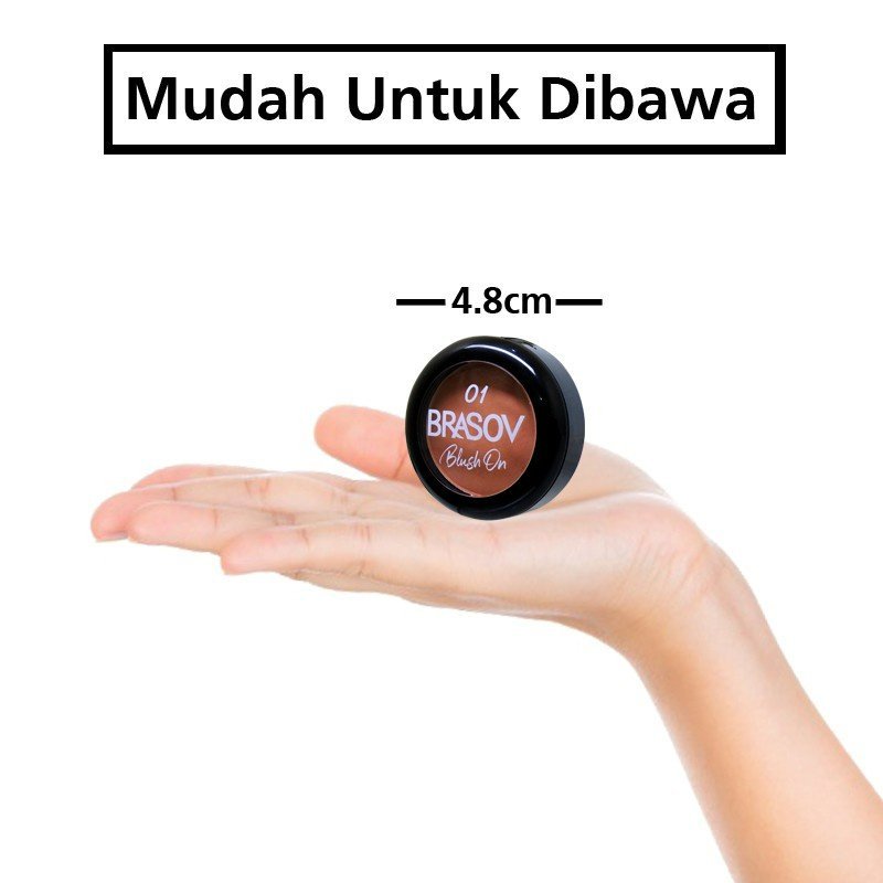 brasov blush on pigmented/perona pipi brasov blush on pigmented/perona pipi