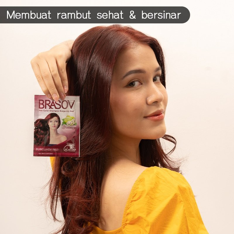 brasov hair color shampoo sachet 25ml brasov hair color shampoo sachet 25ml