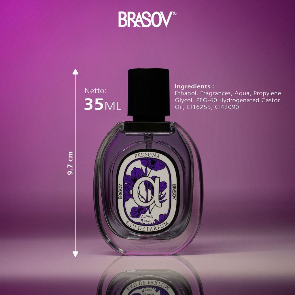 brasov persona eau de parfum 35ml/parfum wanita/parfum pria brasov persona eau de parfum 35ml/parfum wanita/parfum pria