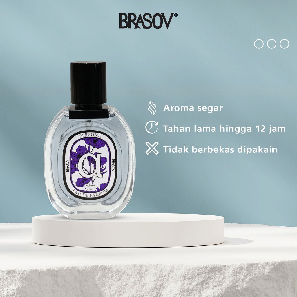 brasov persona eau de parfum 35ml/parfum wanita/parfum pria brasov persona eau de parfum 35ml/parfum wanita/parfum pria