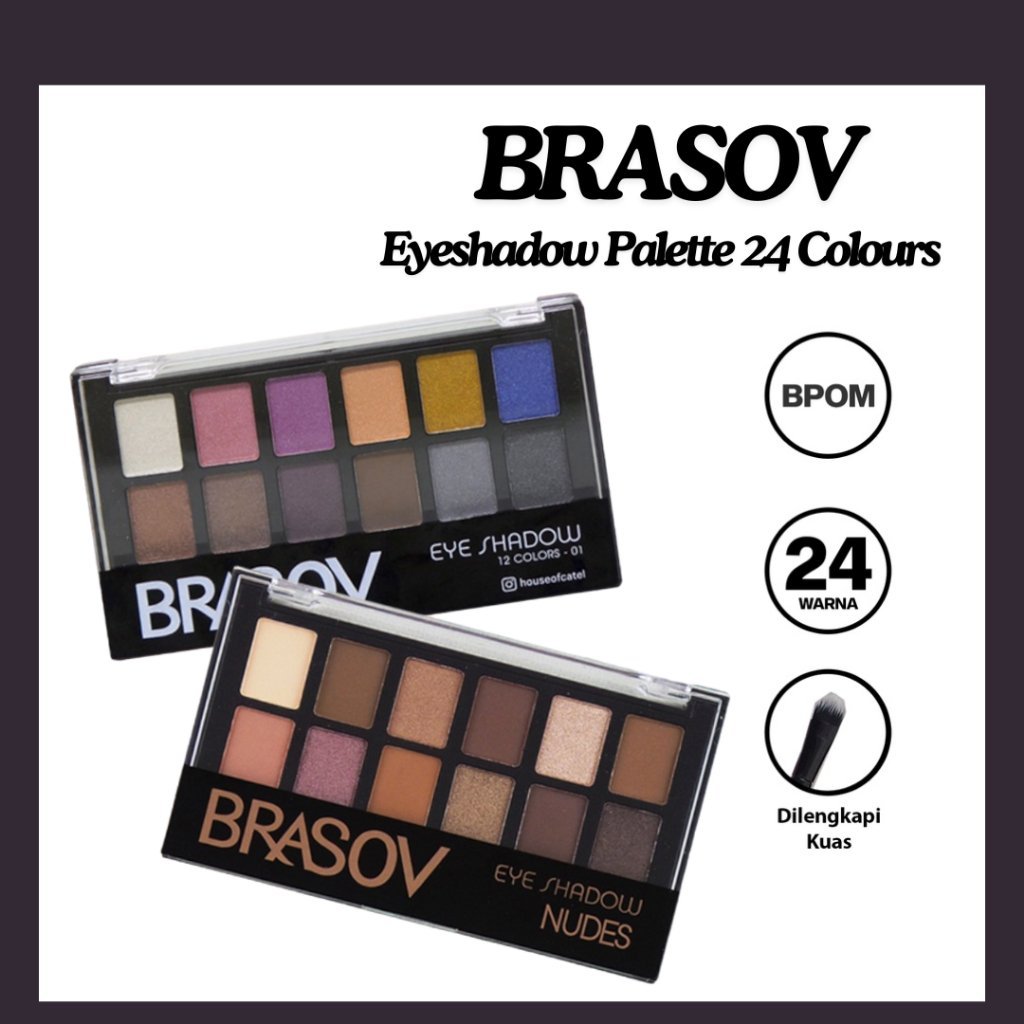 brasov eyeshadow palette 12 colors/perona mata brasov eyeshadow palette 12 colors/perona mata