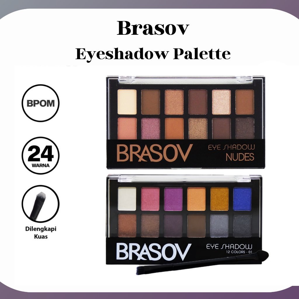 brasov eyeshadow palette 12 colors/perona mata brasov eyeshadow palette 12 colors/perona mata