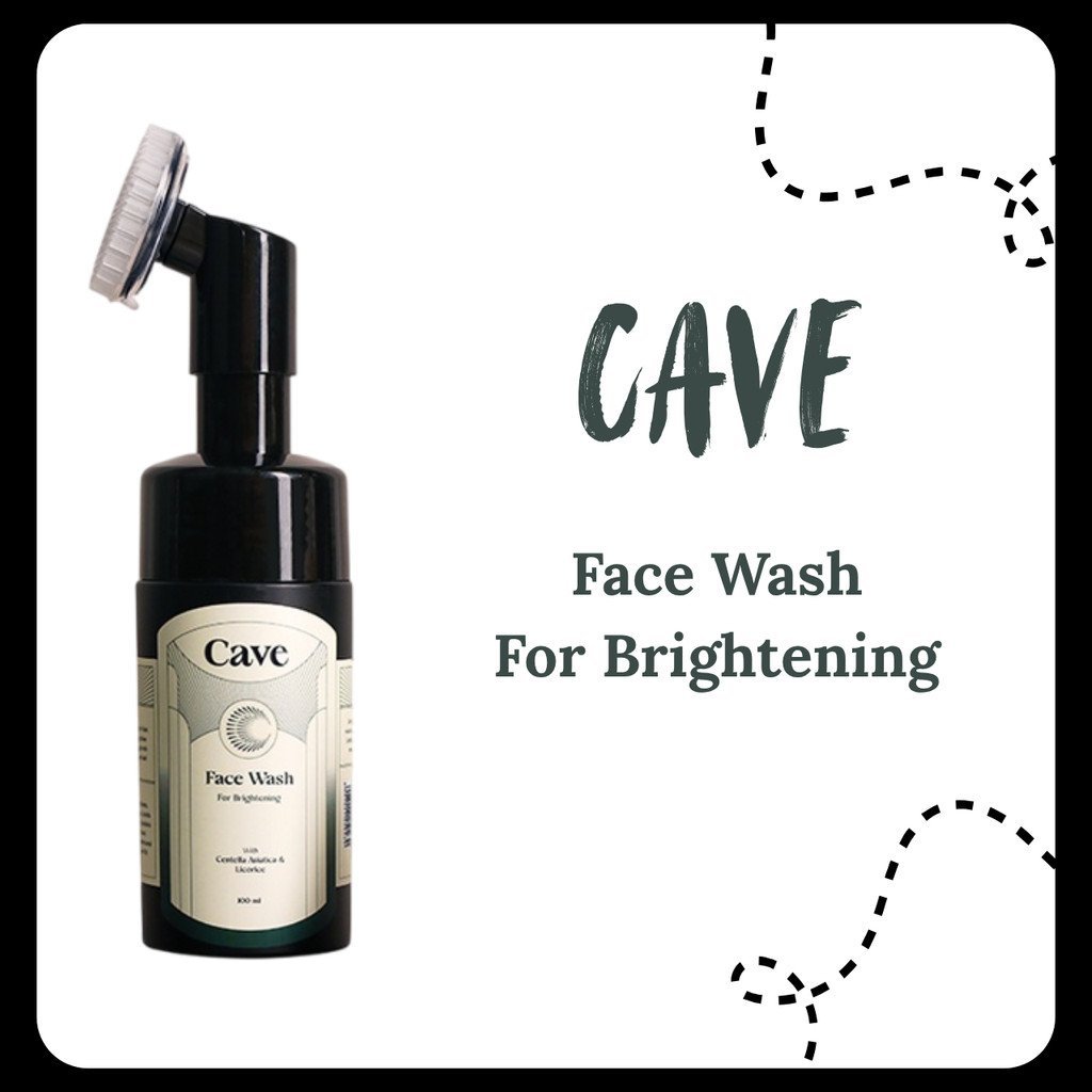 cave face wash for brightening 100ml/pembersih wajah cave face wash for brightening 100ml/pembersih wajah