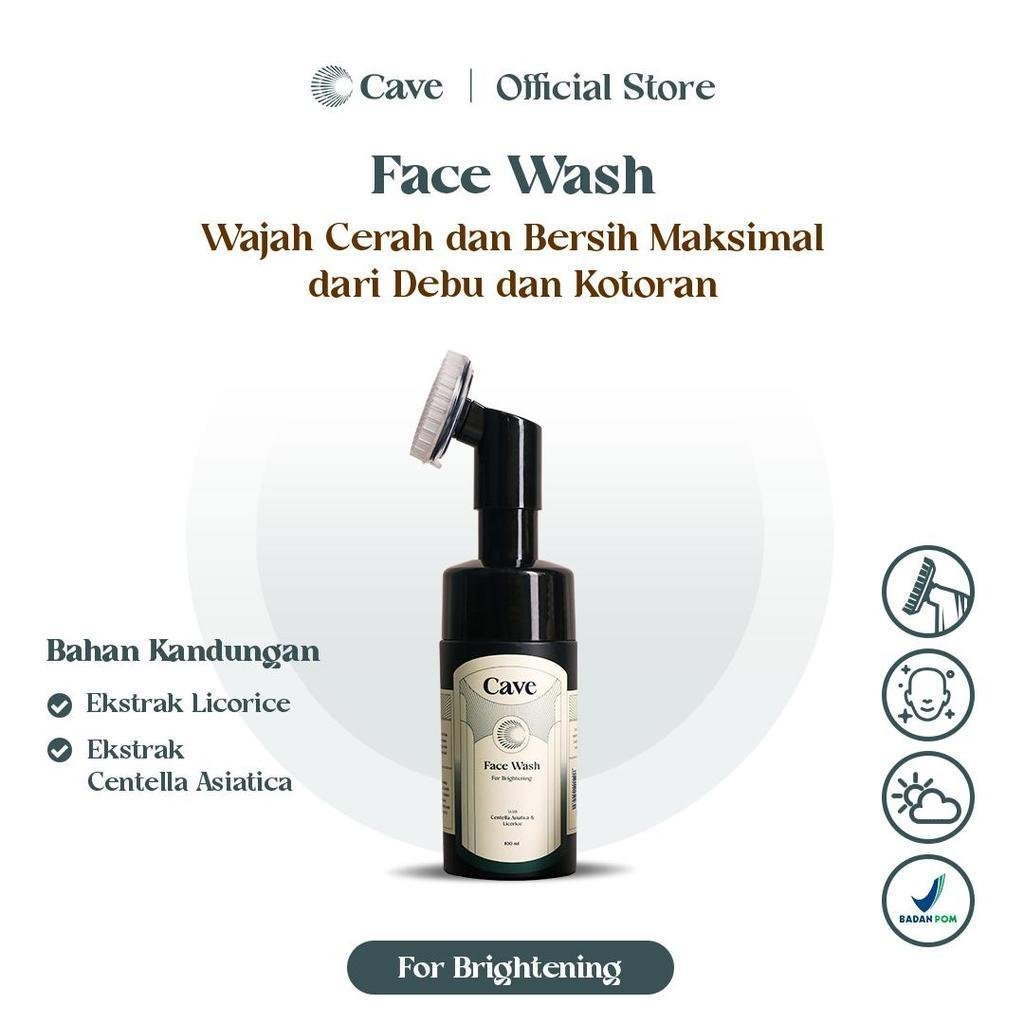 cave face wash for brightening 100ml/pembersih wajah cave face wash for brightening 100ml/pembersih wajah