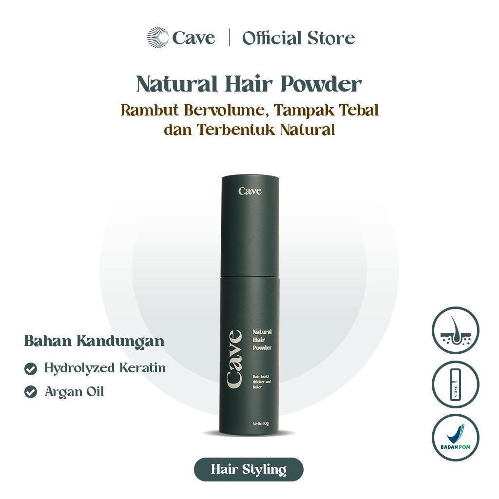 cave natural hair powder 10gr/perawatan rambut cave natural hair powder 10gr/perawatan rambut