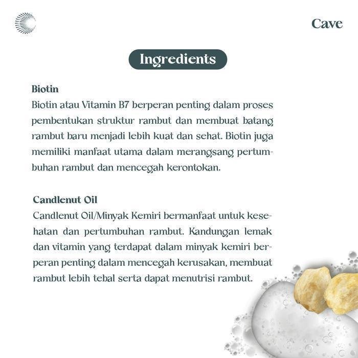 cave hair shampoo 200ml/shampoo pria cave hair shampoo 200ml/shampoo pria
