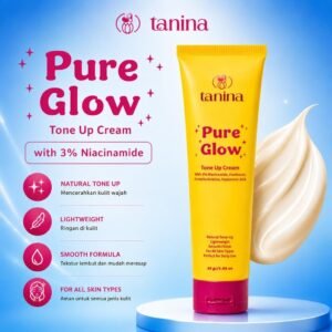 tanina pure glow tone up cream 30g/pelembab wajah